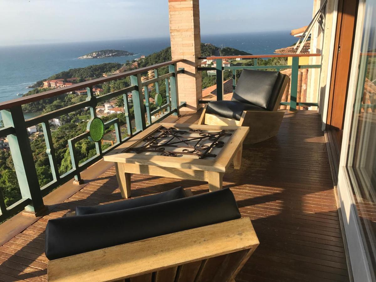 Casa Bella Vista: Beachfront Mansion in João Fernandes, Búzios Exterior photo