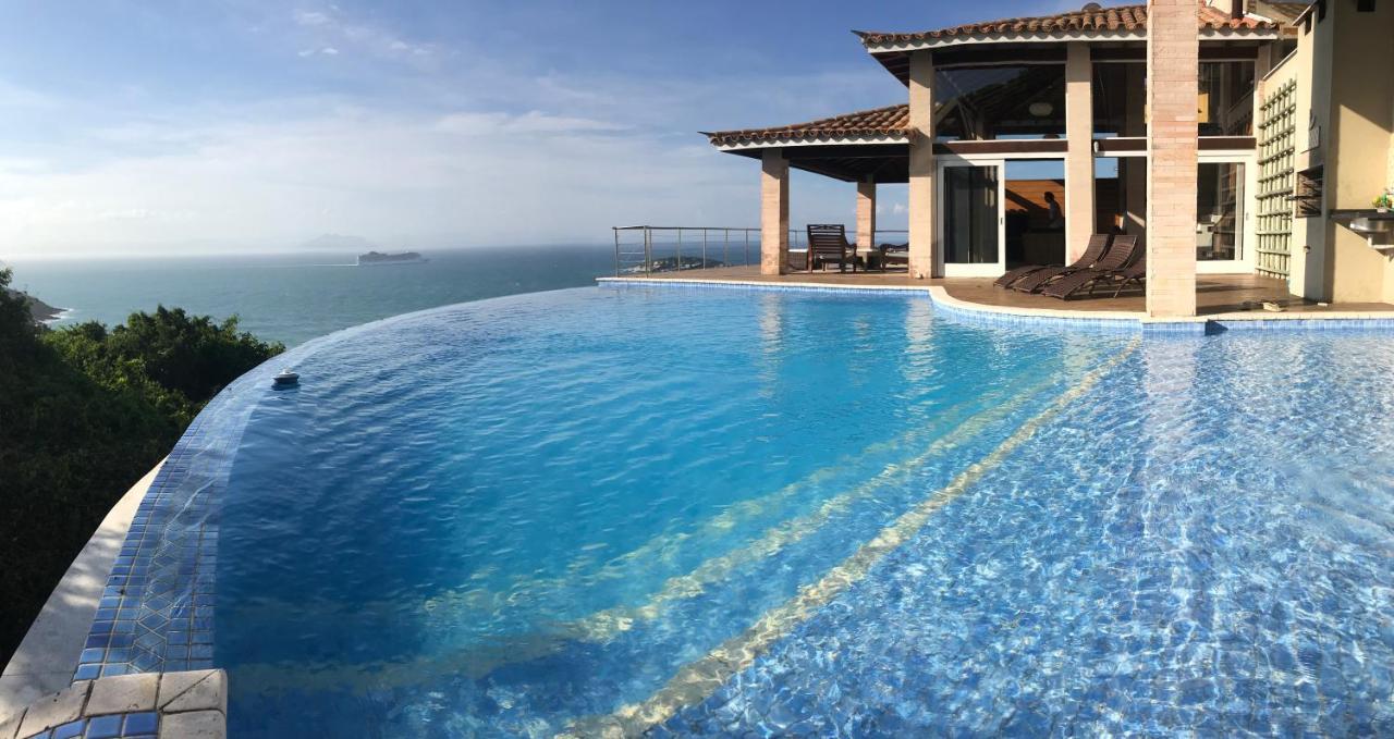 Casa Bella Vista: Beachfront Mansion in João Fernandes, Búzios Exterior photo