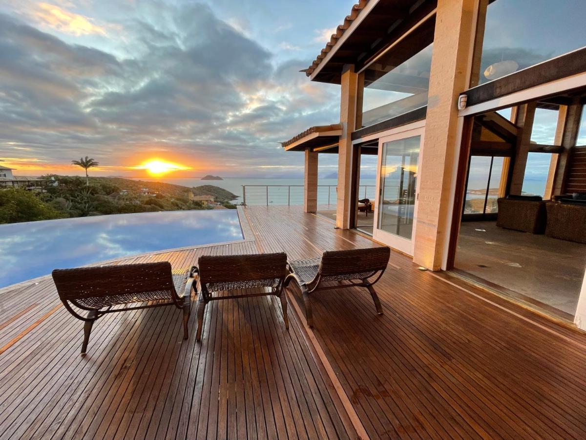 Casa Bella Vista: Beachfront Mansion in João Fernandes, Búzios Exterior photo