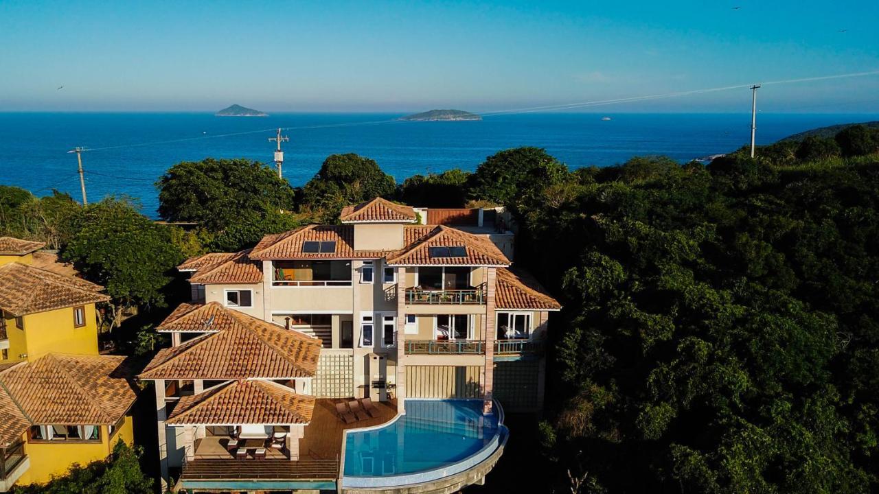 Casa Bella Vista: Beachfront Mansion in João Fernandes, Búzios Exterior photo