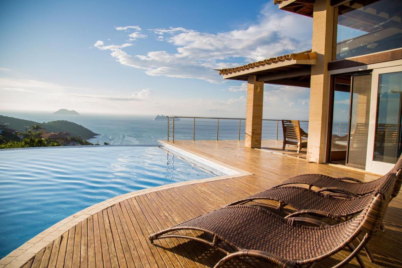 Casa Bella Vista: Beachfront Mansion in João Fernandes, Búzios Exterior photo
